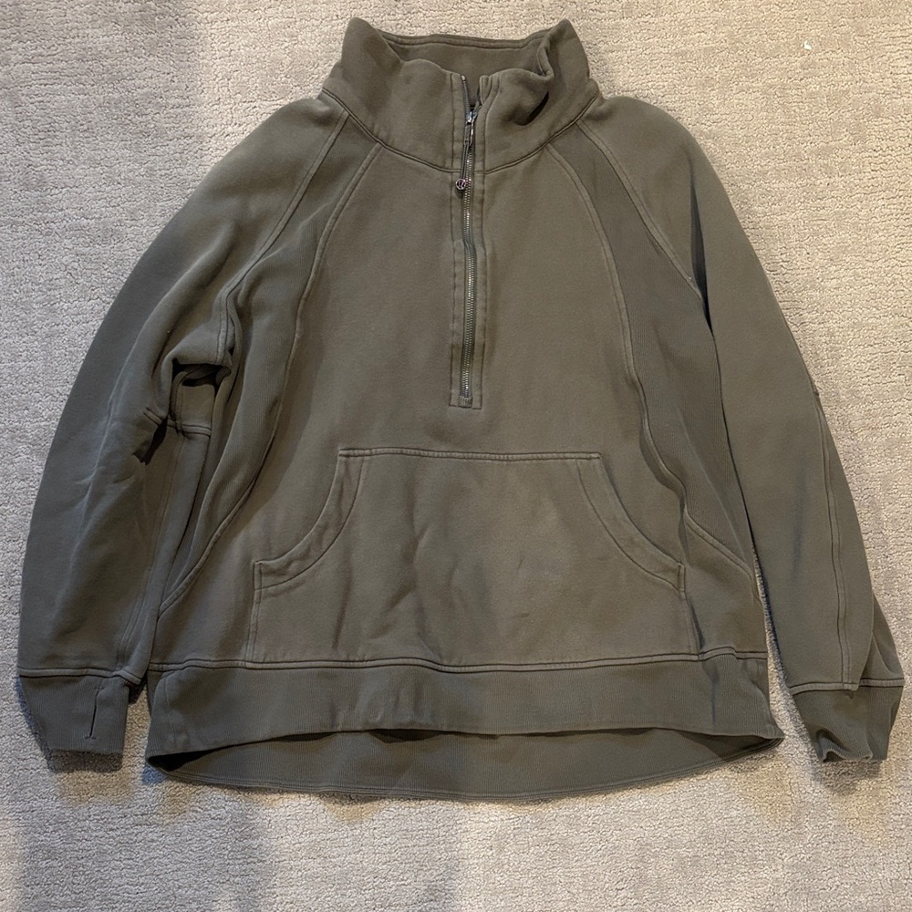 Lululemon Scuba Oversized Halfzip Hoody